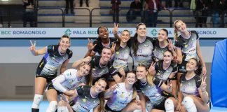 Volley Club B1 femminile, ecco la prima vittoria per l’Elettromeccanica Angelini Cesena