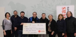 Donazione dei Romiti alla Caritas: 2.100 euro per la mensa dei poveri